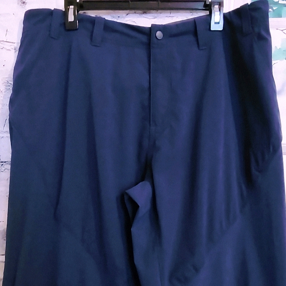 SHERPA NAVY BLUE SIDE SLASH POCKET UTILITY OUTDOOR PANTS MEN'S SIZE  38 - Picture 2 of 10